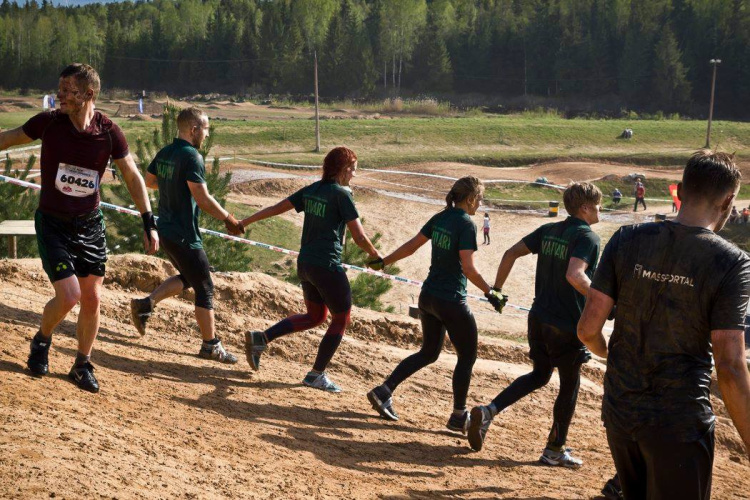 NRC Vaivari komanda piedalījās DNB Stipro skrējienā