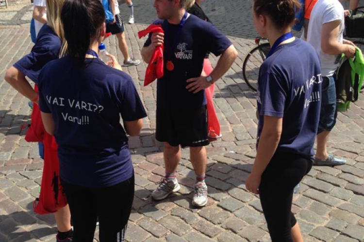 NRC Vaivari piedalījās Nordea Rīgas maratonā